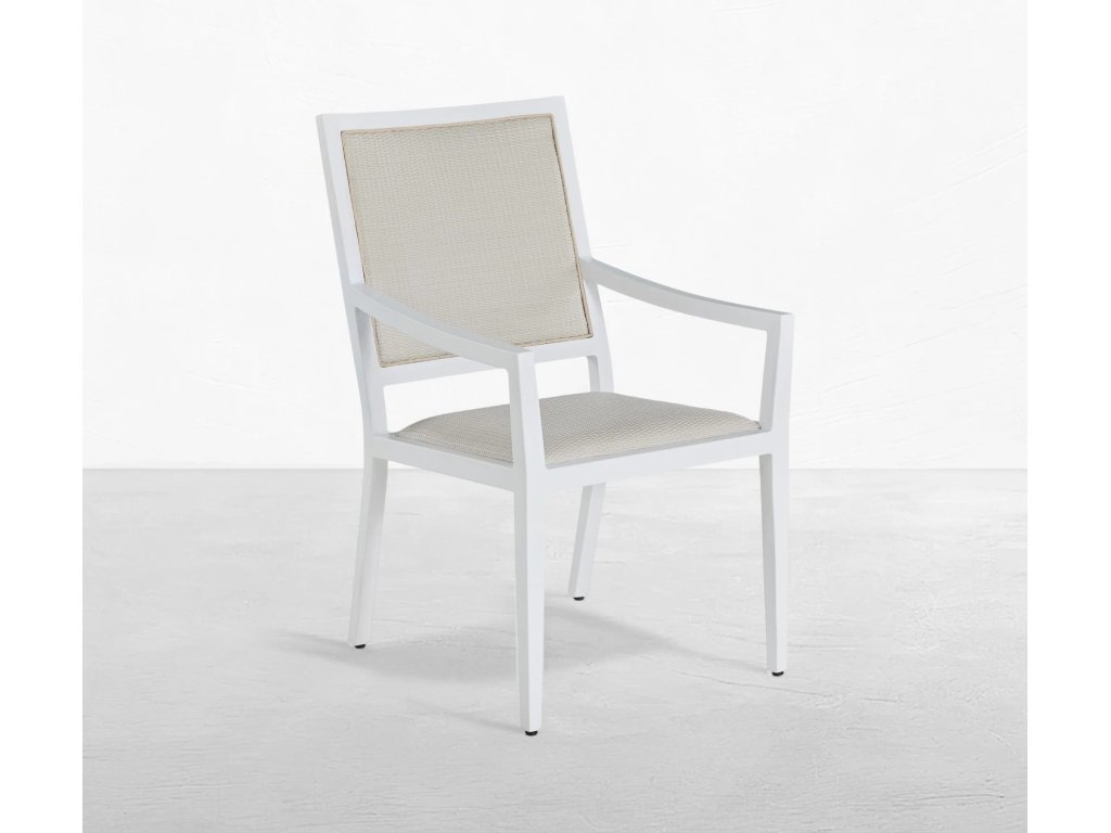 Hamilton Wicker Outdoor Dining Arm Chair - main image