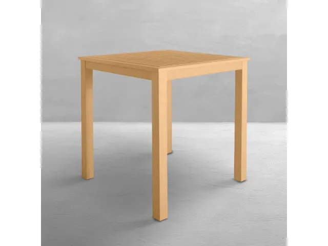 Portside Resin Square Outdoor d Bar Table 42.25 in. W x 4 2 in. H