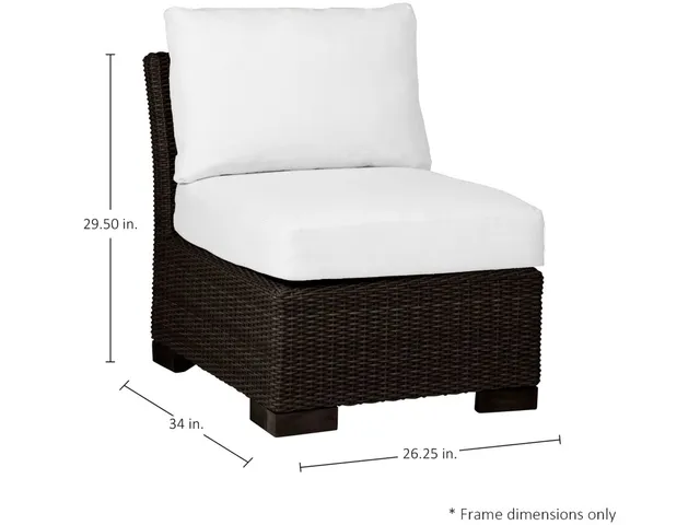 Club Woven N-Dura Resin Wicker Outdoor Slipper Chair - Alternative View