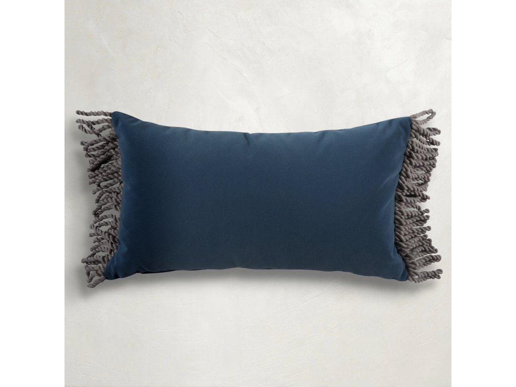 Velvet Outdoor Lumbar Pillow - main image