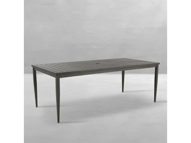QS Brooking Rectangular Dining Table, Slate Gray