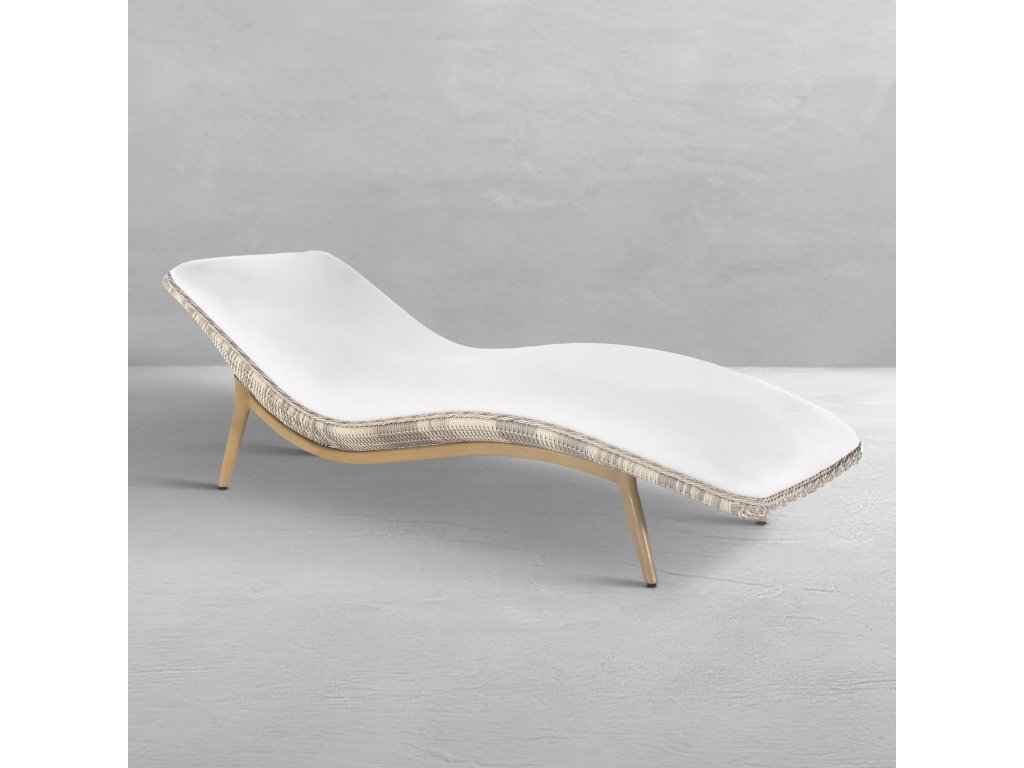 Palma N-Dura Resin Wicker Chaise Lounge - main image