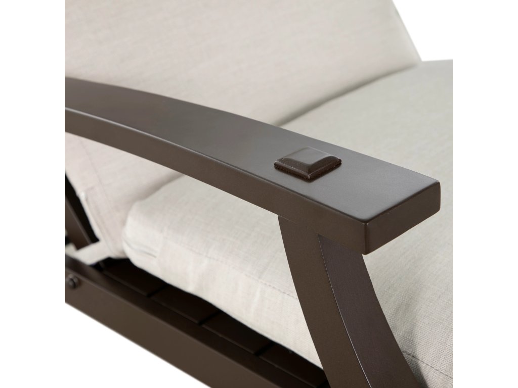 Croquet Aluminum Outdoor Chaise Lounge - image 6