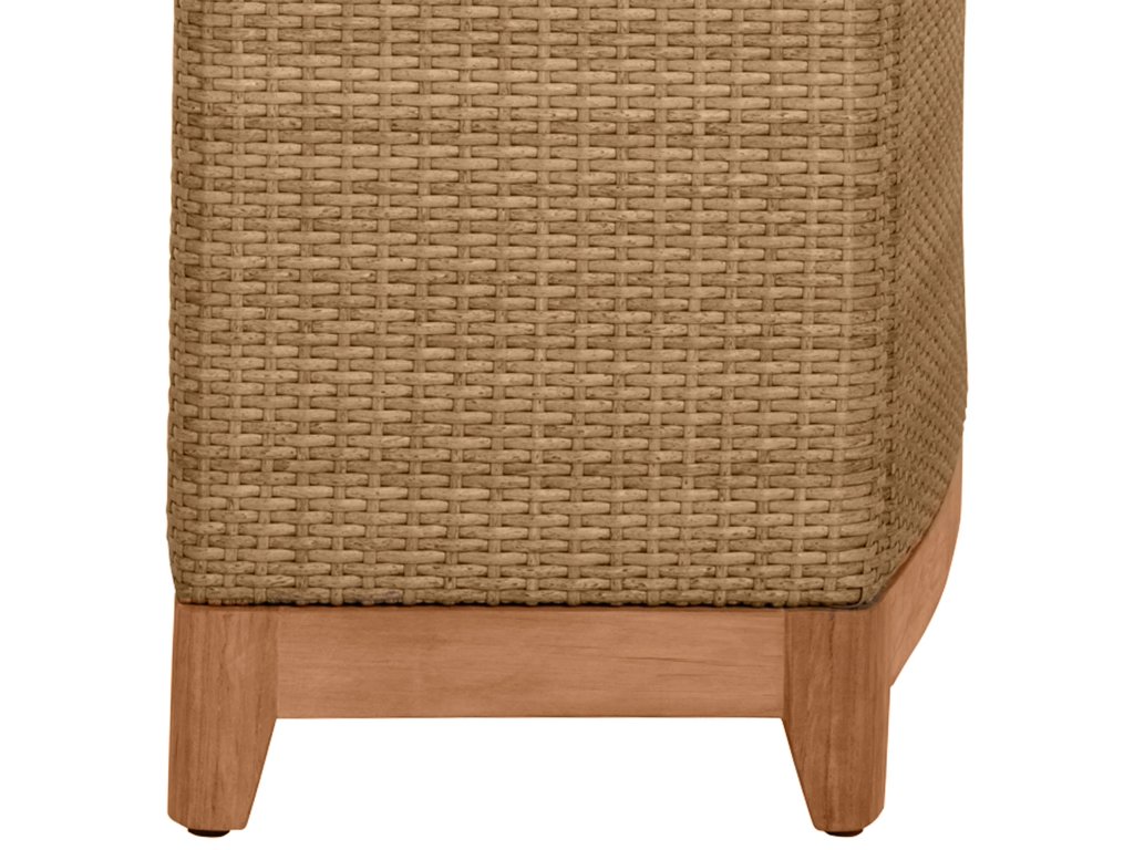 Chesapeake N-Dura Resin Wicker Outdoor Console 4 Shelves - image 6