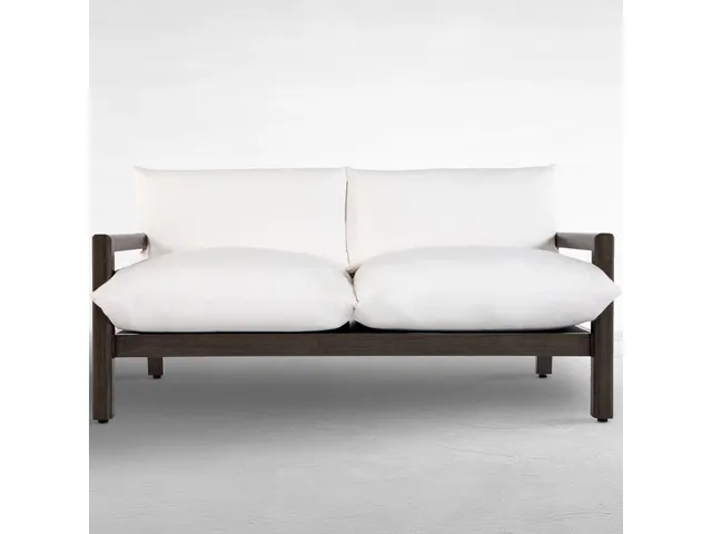 Monterey Wrought Aluminum Outdoor Sofa