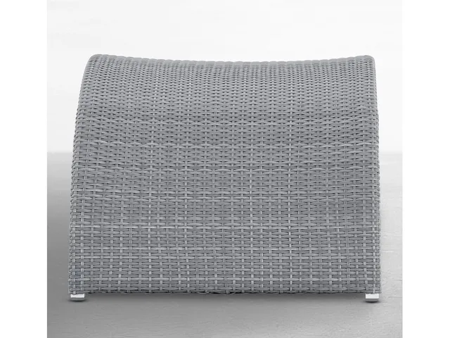 Halo N-Dura Resin Wicker Outdoor Woven Ottoman
