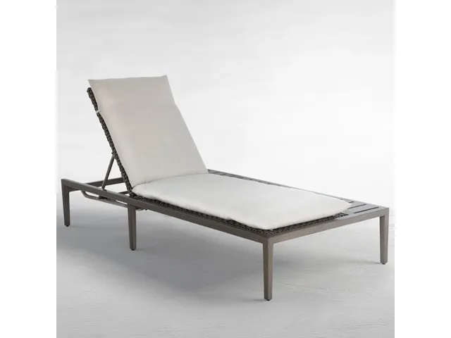 Harbor N-Dura Resin Wicker Outdoor Right Arm Chaise Lounge