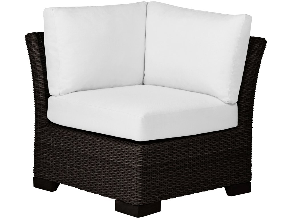 Club Woven N-Dura Resin Wicker Outdoor Corner Sectional Sofa - image 2