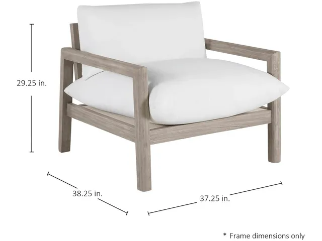 Monterey Teak Outdoor Lounge Chair