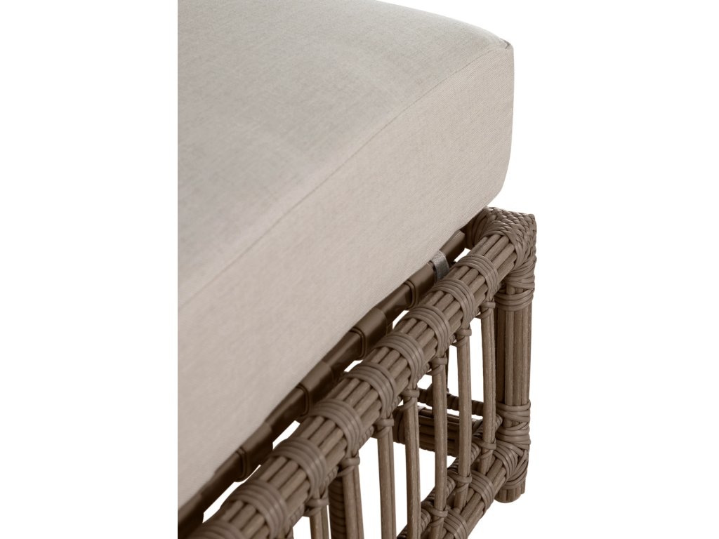 Newport N-Dura Resin Wicker Outdoor Woven Ottoman - image 11