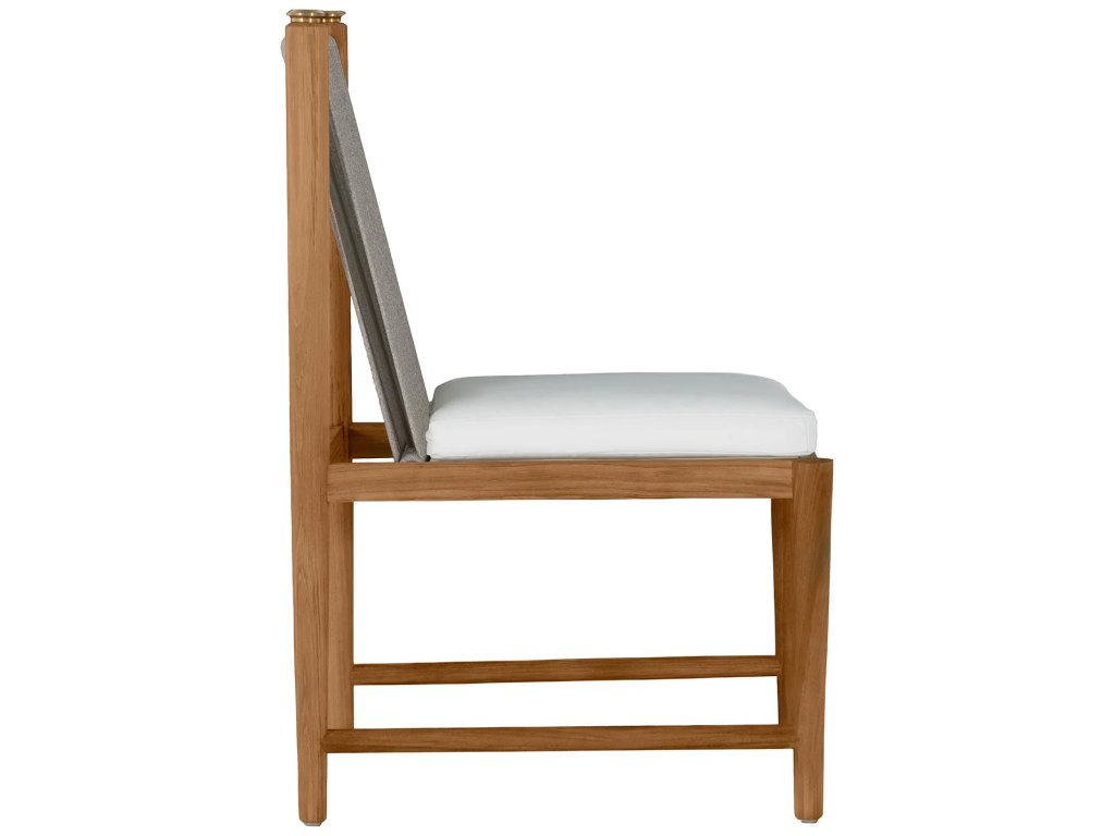 Pacifica Teak Outdoor Side Chair - image 3