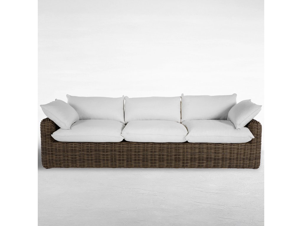 Montecito N-Dura Resin Wicker Outdoor Sofa - main image
