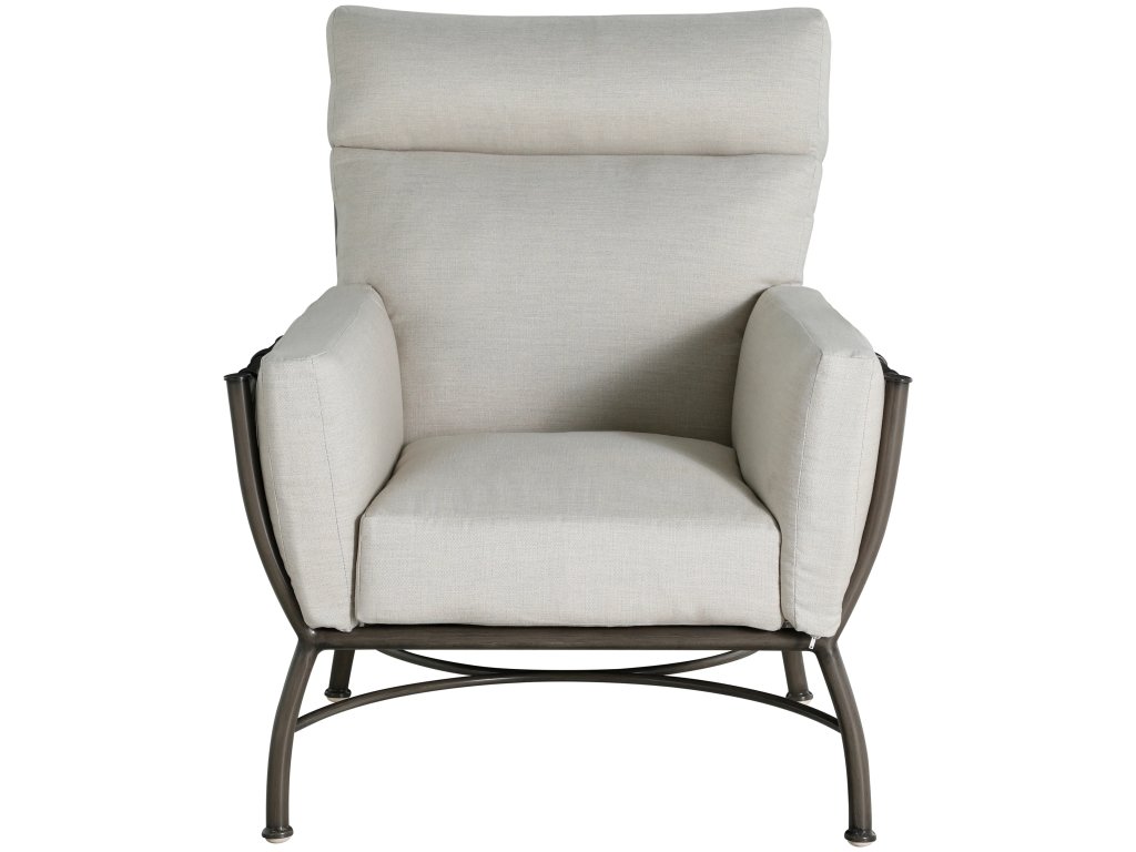 Majorca Wrought Aluminum Outdoor Lounge Chair - image 2