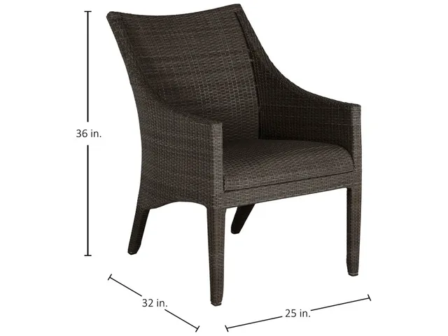 Athena Plus Woven N-Dura Resin Wicker Outdoor Euro Lounge Chair - Alternative View