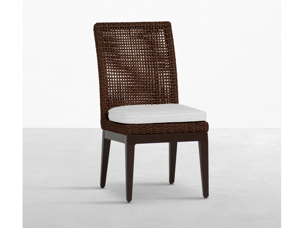 Peninsula N-Dura Resin Wicker Outdoor Side Chair - main image