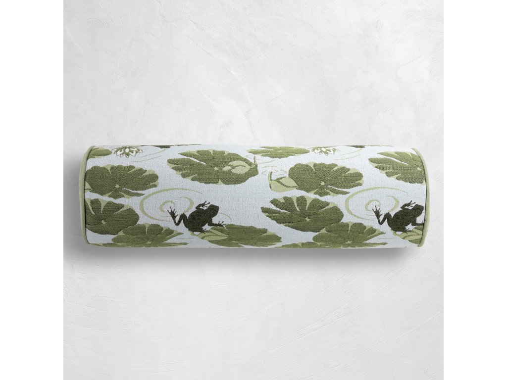 Ribbit Outdoor Bolster Pillow - main image