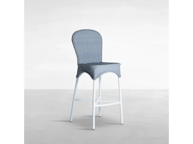 Savoy N-Dura Resin Wicker Outdoor Bar Stool 45 in.