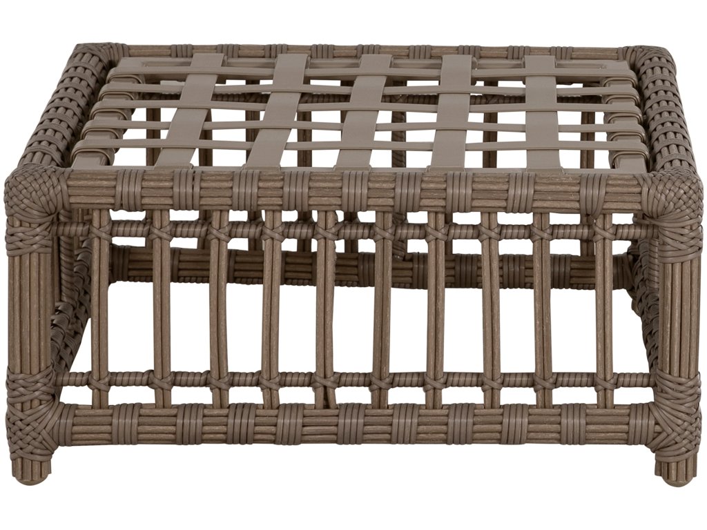Newport N-Dura Resin Wicker Outdoor Woven Ottoman - image 6