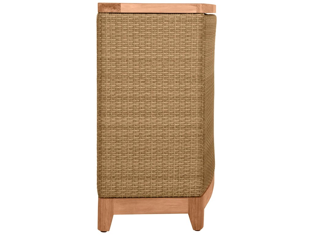 Chesapeake N-Dura Resin Wicker Outdoor Console 4 Shelves - image 3