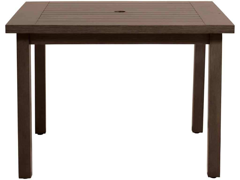Club Aluminum Square Outdoor Table - image 2