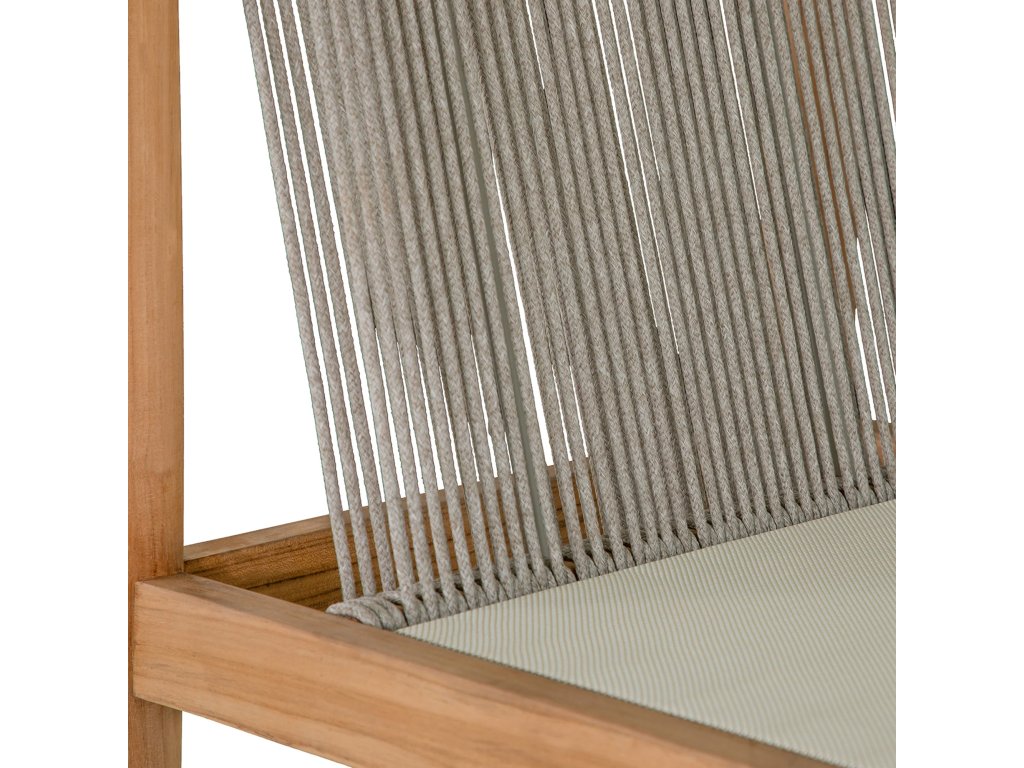 Pacifica Teak Outdoor Side Chair - image 5