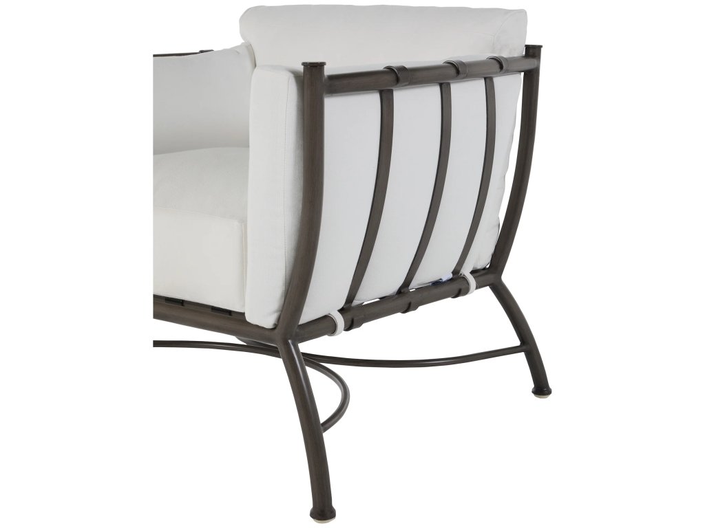 Majorca Wrought Aluminum Outdoor Club Chair - image 2