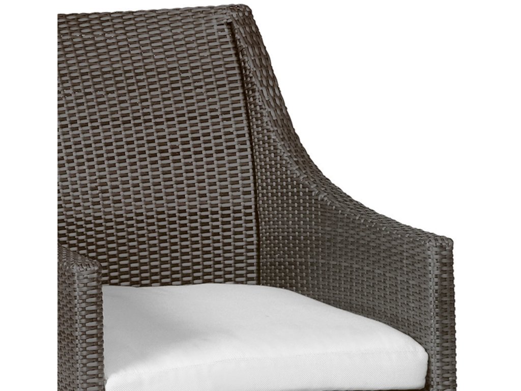 Athena Woven N-Dura Resin Wicker Outdoor Arm Chair - image 3