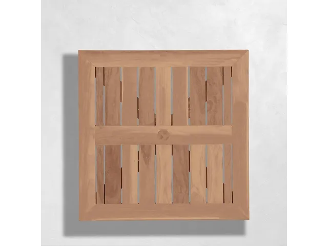 Club Teak 35.5 In. Square Outdoor Table Top