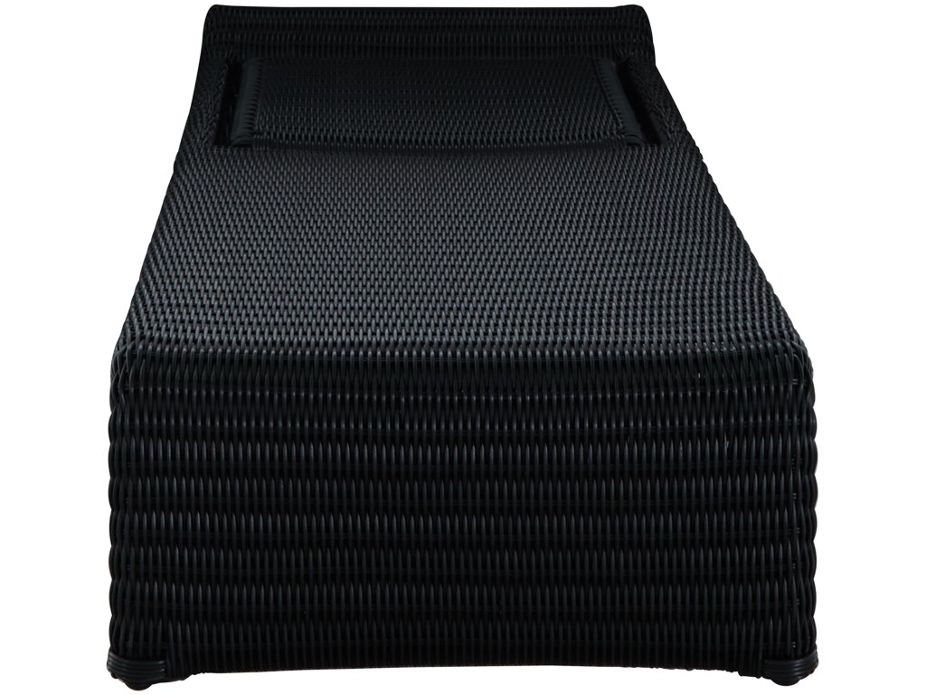 Como Resin Wicker Outdoor Chaise - image 3