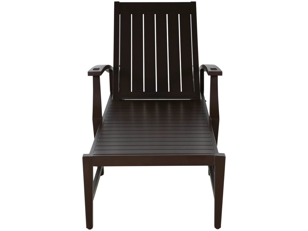 Croquet Aluminum Outdoor Chaise Lounge - image 3