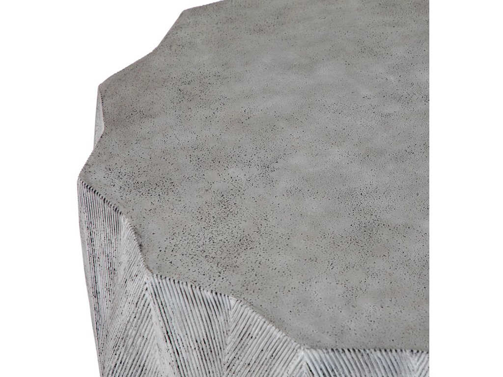 Mandarin Cast Stone Coffee Table - image 4