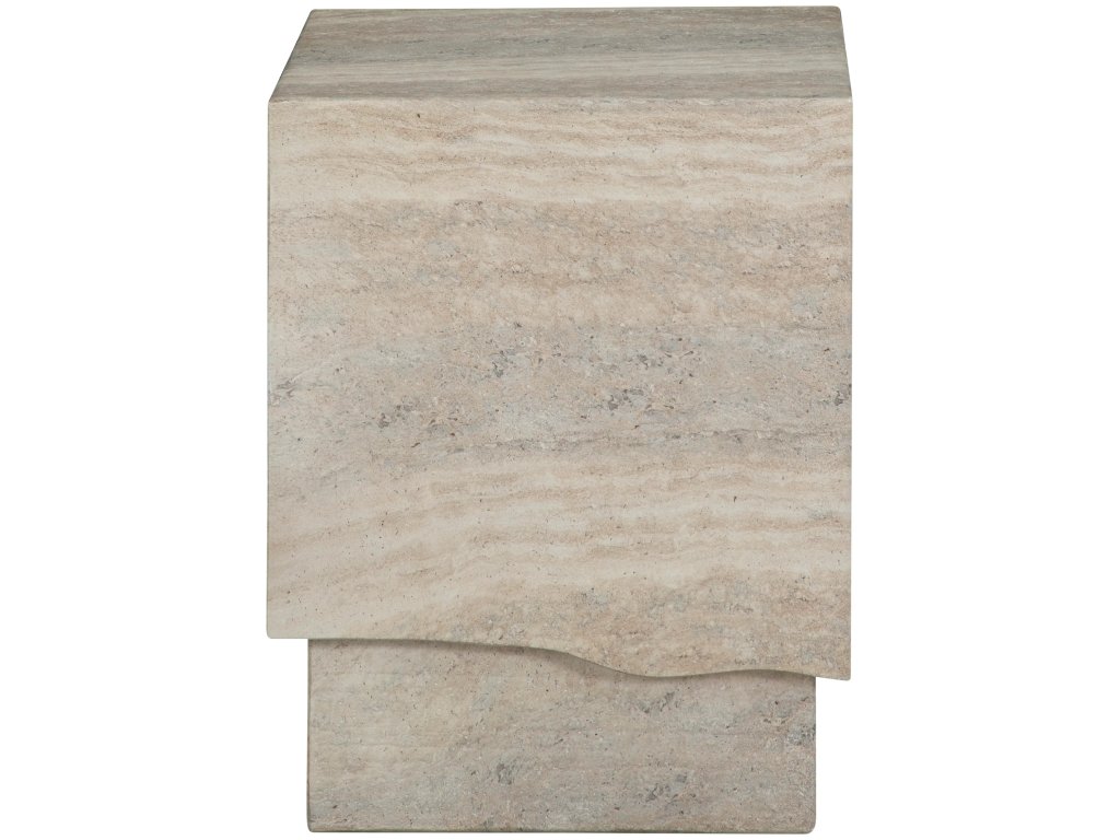 Glen Cast Stone Side Table - image 1