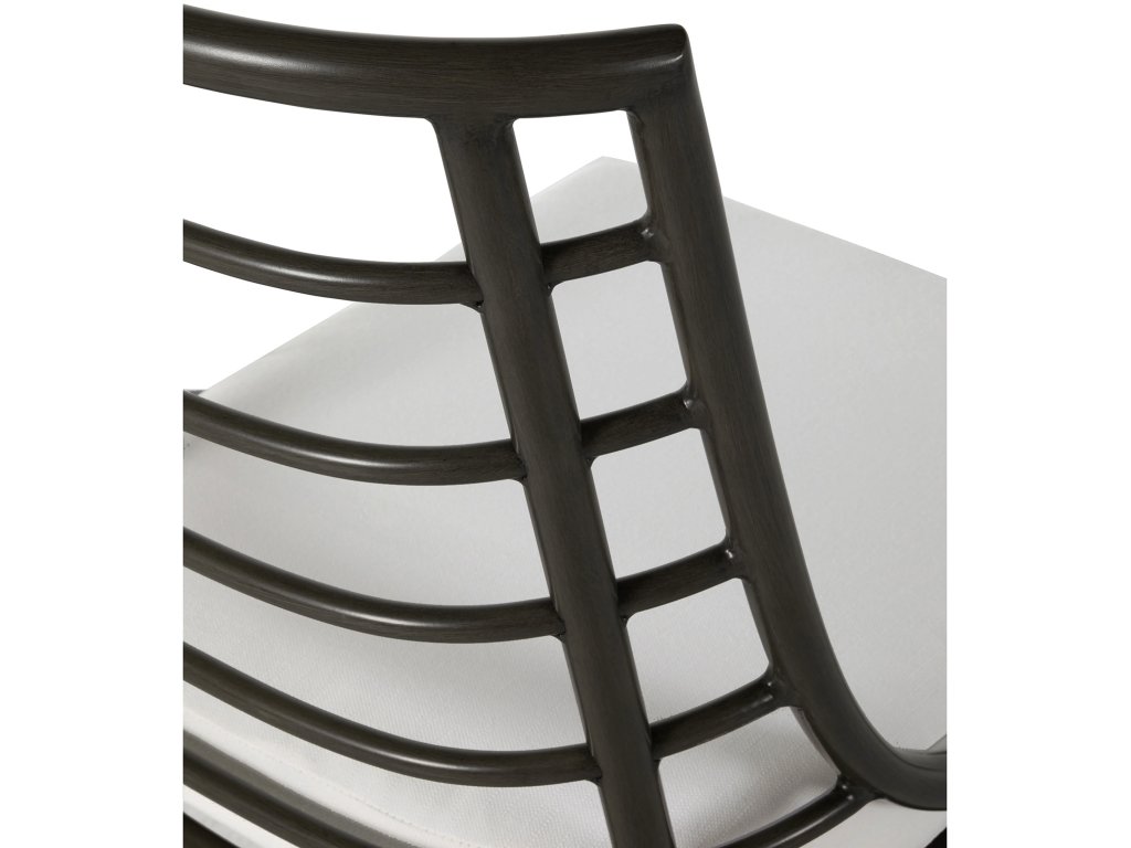 Carmel Wrought Aluminum Outdoor Seating Side Chair - image 3