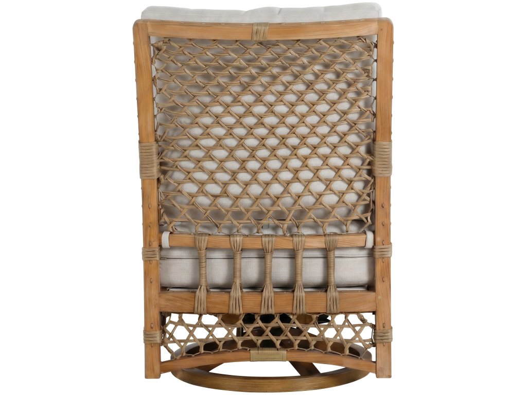 Aspen Teak Outdoor Swivel Lounge - image 5
