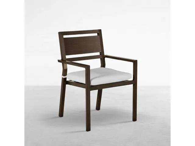 Avondale Wrought Aluminum Outdoor Arm Chair