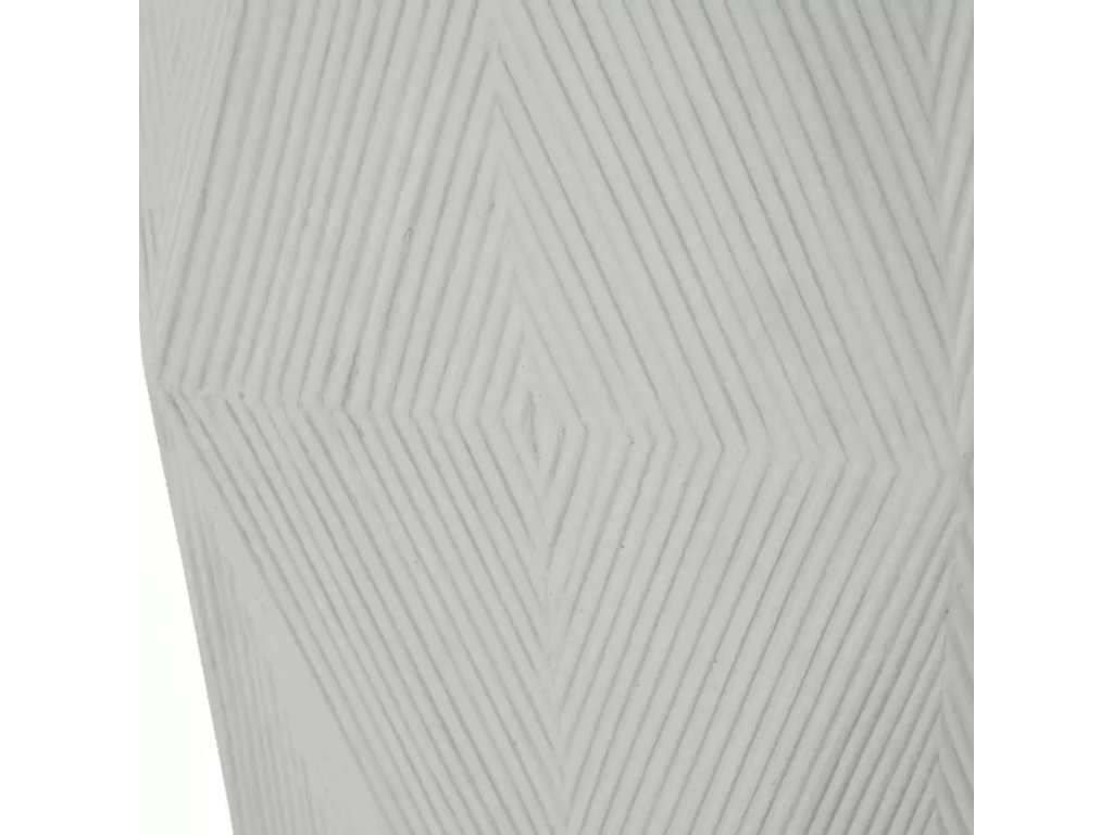 Albany Cast Stone Hexagon Pedestal Side Table 16 in. W x 20. 25 in. H - image 4