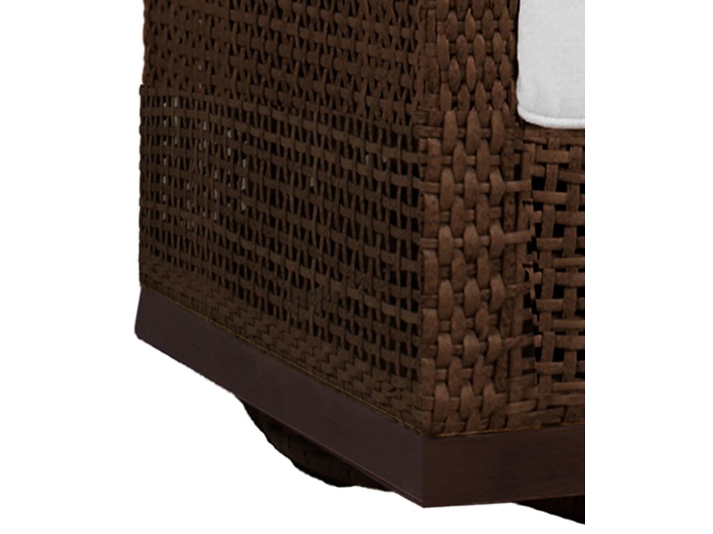 Peninsula N-Dura Resin Wicker Outdoor Swivel Glide Chair - image 7