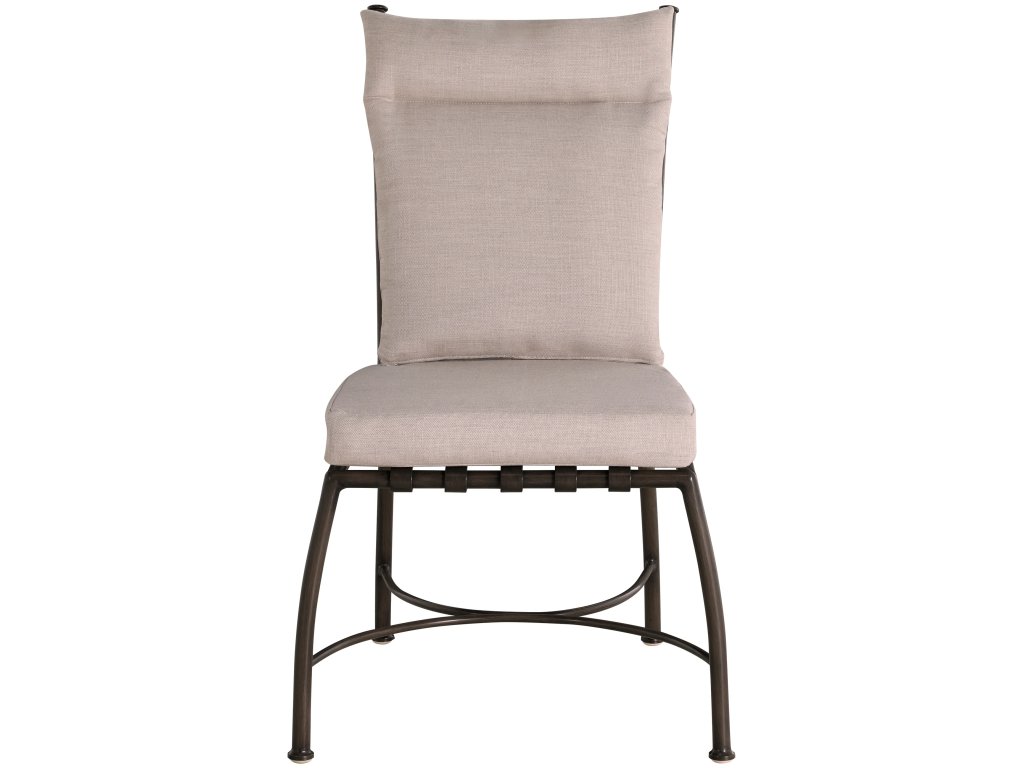 Majorca Wrought Aluminum Outdoor Side Chair - image 2