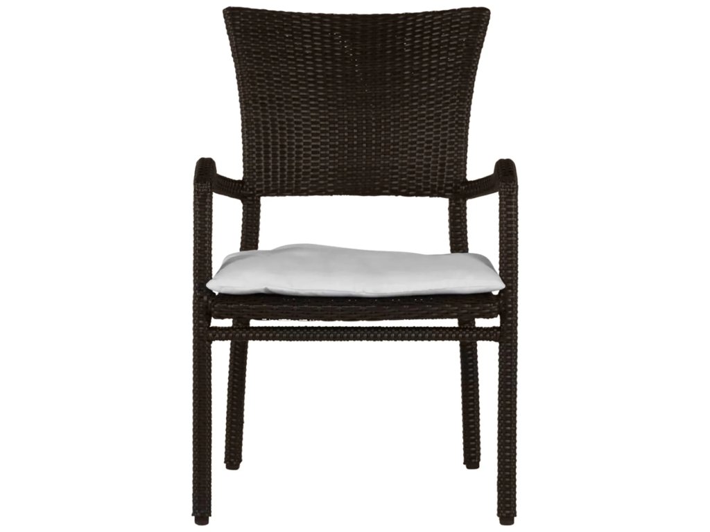Skye Woven N-Dura Resin Wicker Stackable Outdoor Arm Chair - image 2