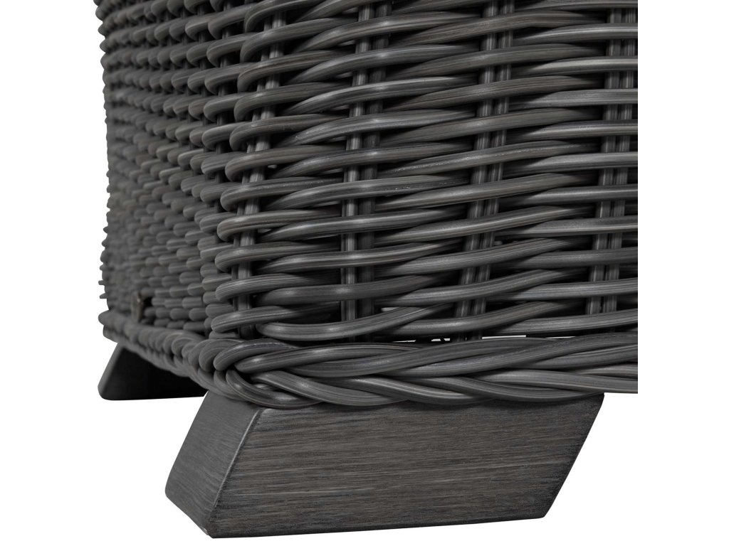Rustic N-Dura Resin Wicker Outdoor Sectional Left Arm Facing Sectional - image 7