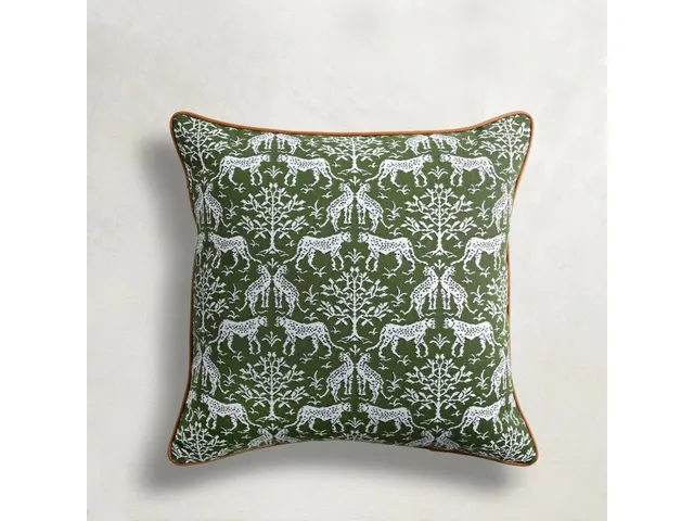 Funky Cheetah Outdoor Throw Pillow