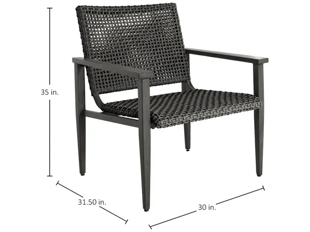 Harbor N-Dura Resin Wicker Outdoor Lounge Chair - Alternative View