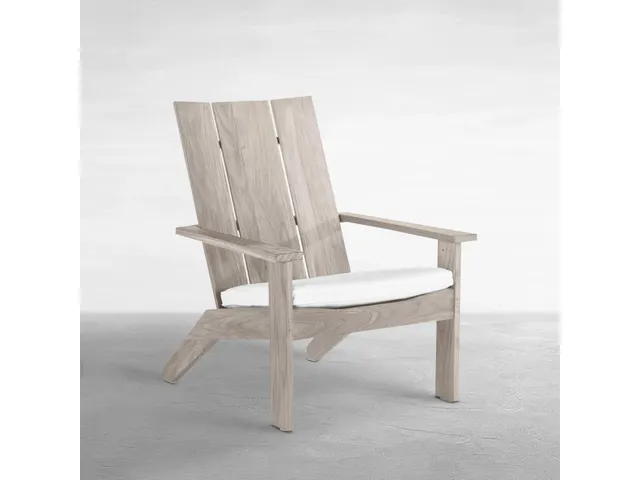 Ashland Teak Outdoor Adirondack Lounge Chair