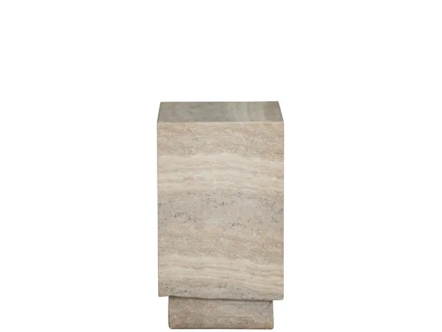 Glen Cast Stone Drink Table - Alternative View