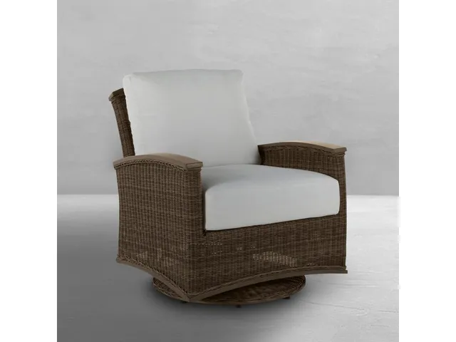 Astoria N-Dura Resin Wicker Outdoor Swivel Glider Chair