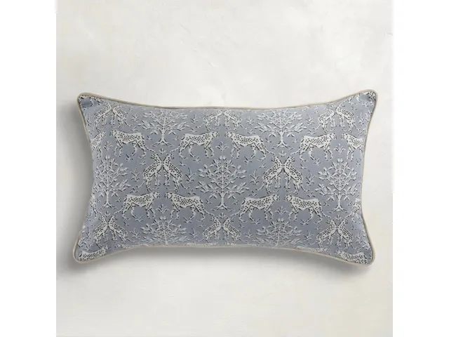 Funky Cheetah Outdoor Lumbar Pillow