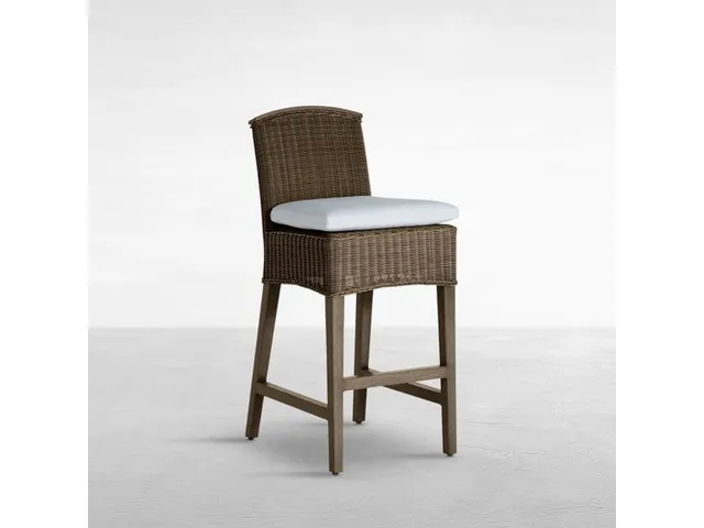 Astoria N-Dura Resin Wicker Outdoor Bar Stool