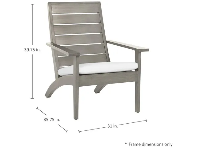 Kennebunkport Wrought Aluminum Outdoor Adirondack Arm Chair