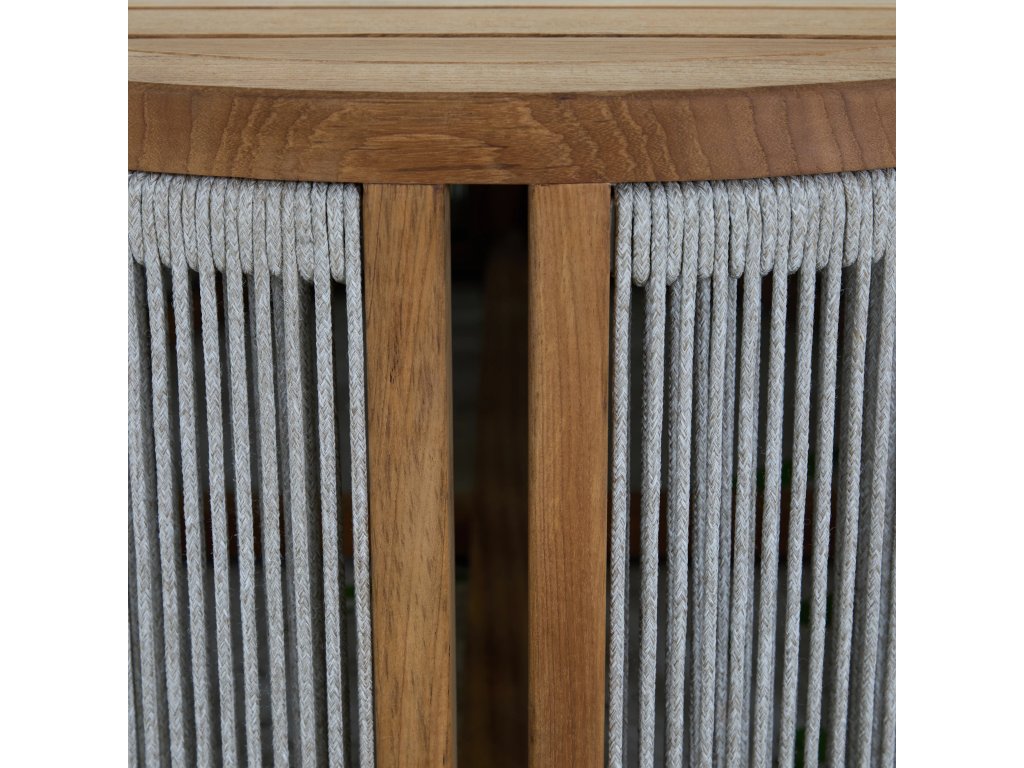 Avalon Teak Oval Outdoor Coffee Table - image 4