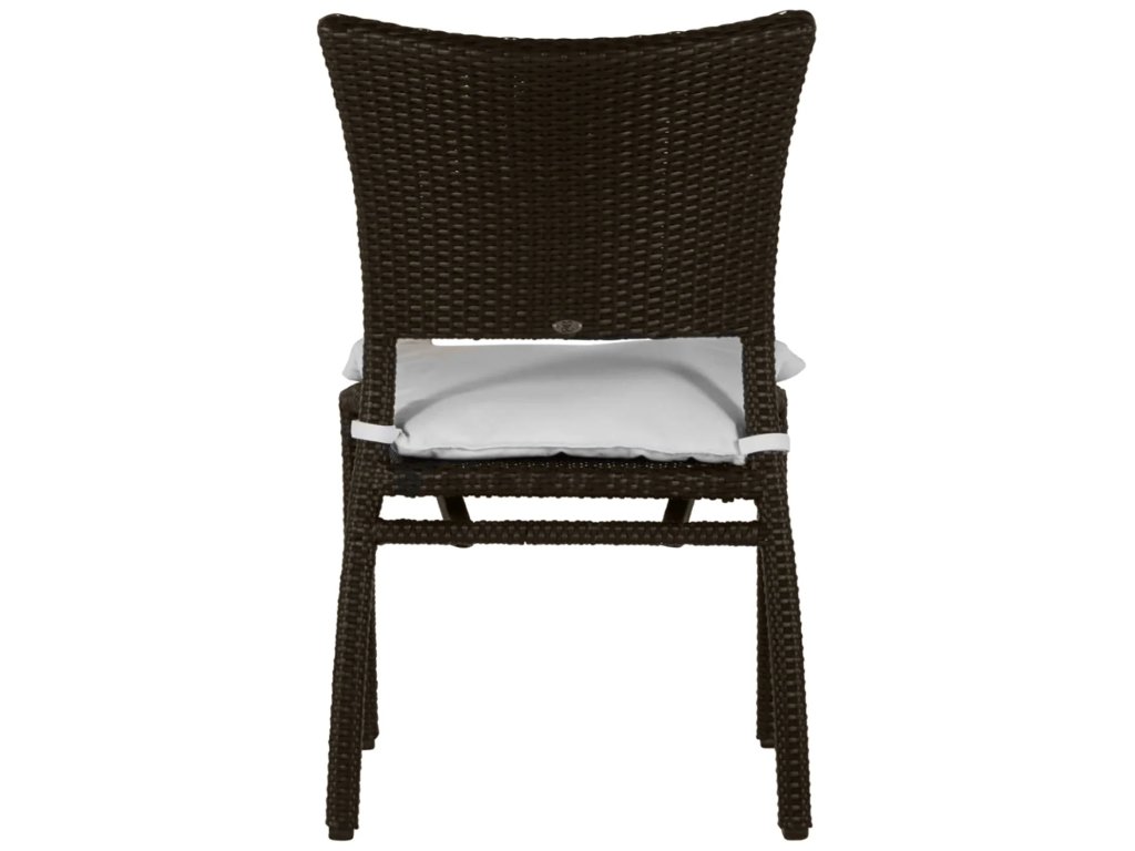 Skye Woven N-Dura Resin Wicker Stackable Outdoor Side Chair - image 4